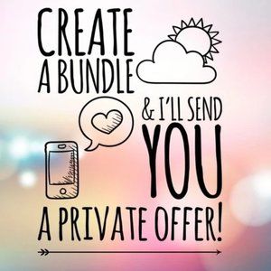 Make a BUNDLE & I'll give you a DEAL!!! (DO NOT BUY THIS LISTING)